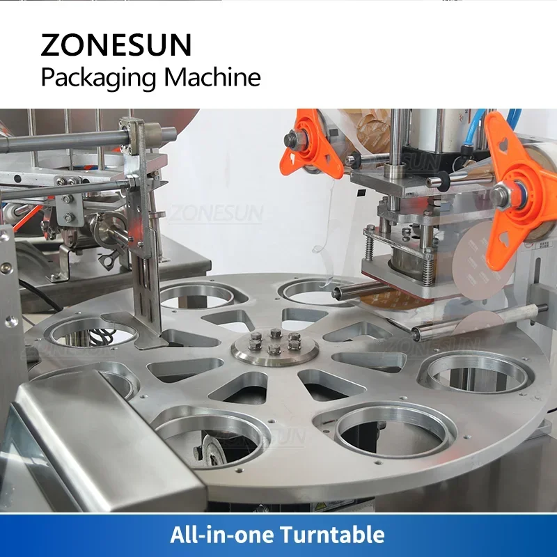 Sauce Dipping Cup - ZONESUN-máquina automática de llenado y sellado