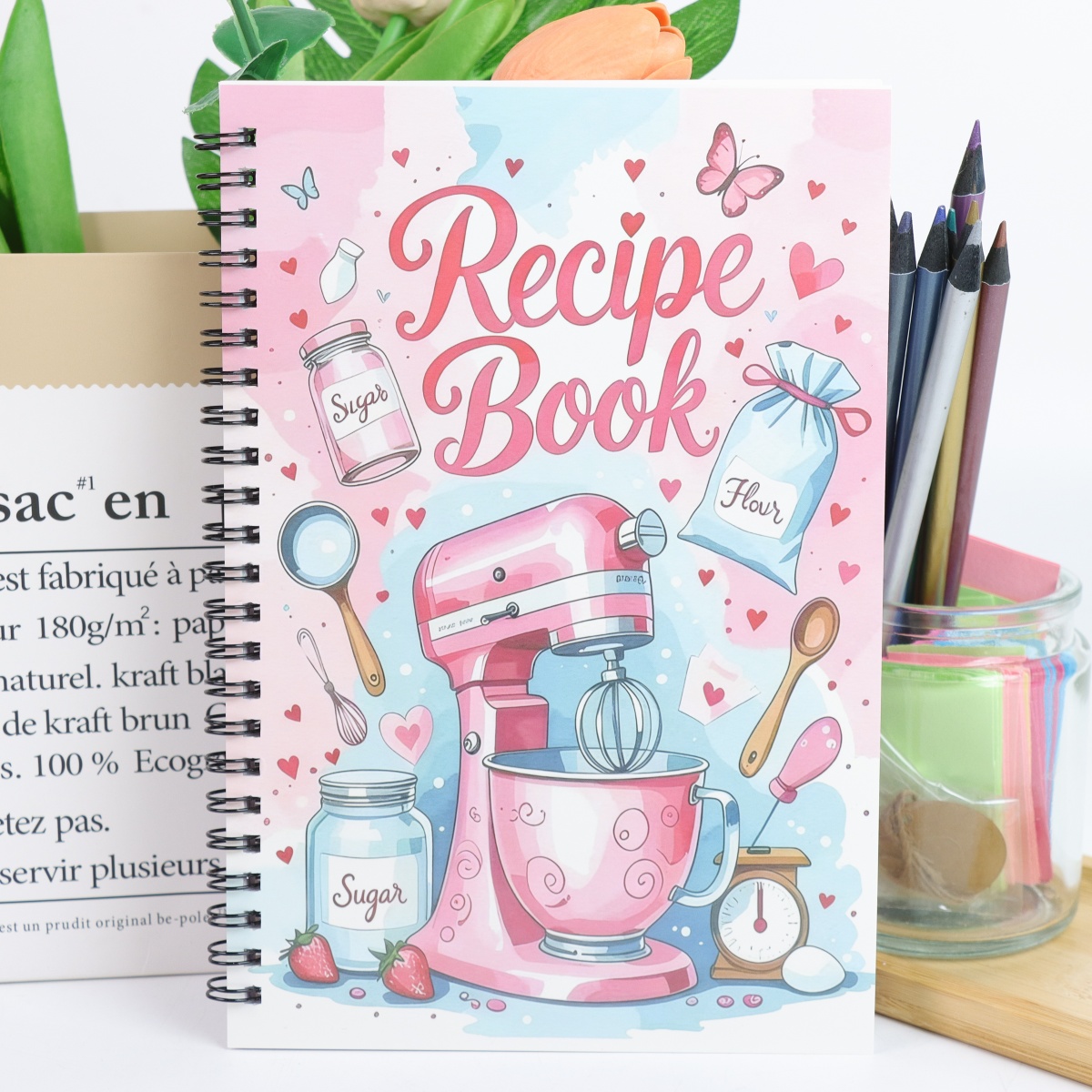 Meal Prep Book - Libro de Recetas Personal - Para