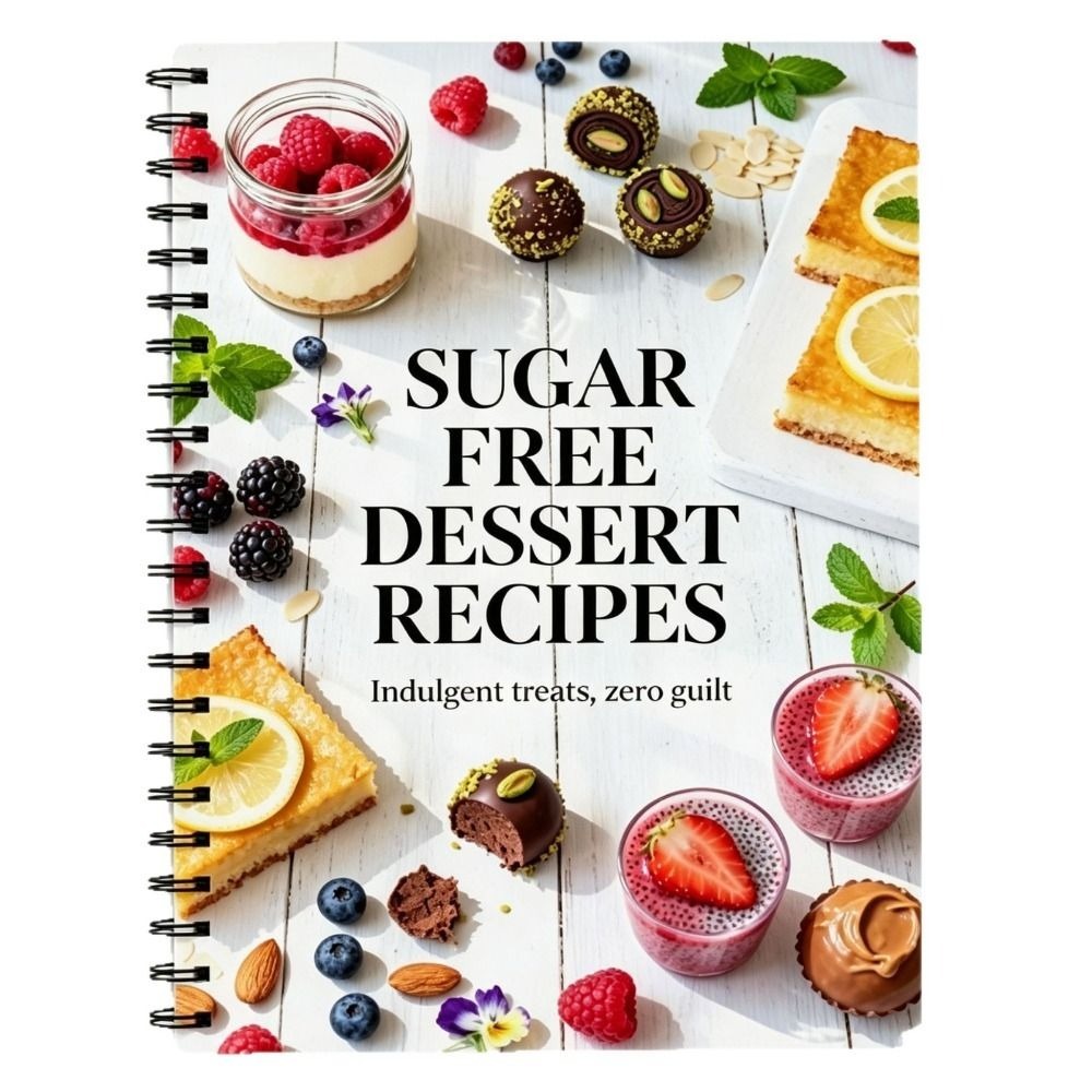 Meal Prep Book - Nuevas recetas de postres sin azúcar,