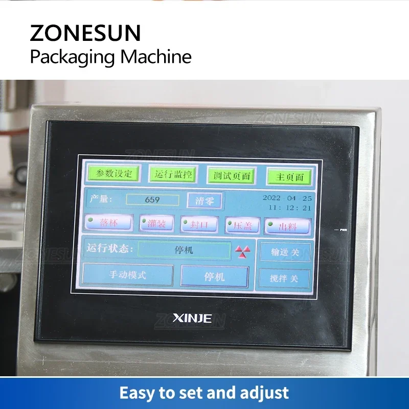 ZONESUN-máquina automática de  - Sauce Dipping Cup reseña y precio