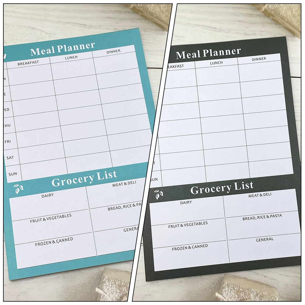 2 Cuadernos Planificadores Sem - Meal Prep Book reseña y precio