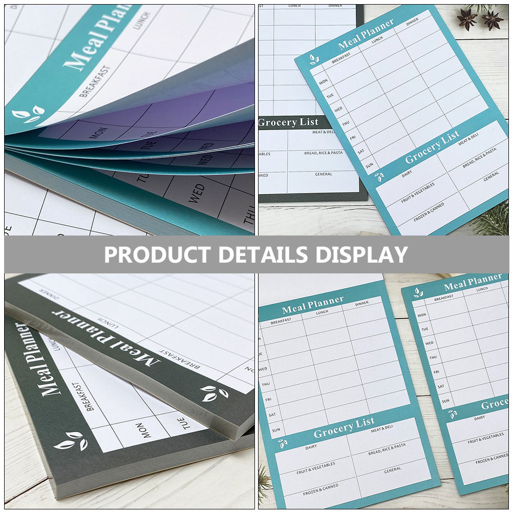 2 Cuadernos Planificadores Sem - Meal Prep Book reseña y precio