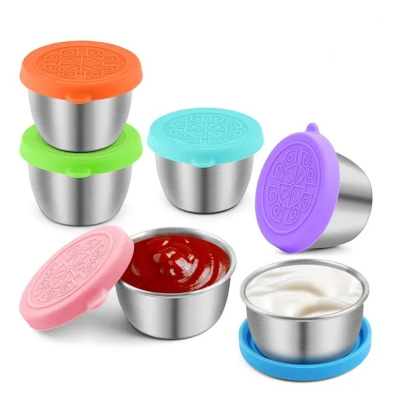6 unid/set 304 tazas de salsa  - Sauce Dipping Cup reseña y precio