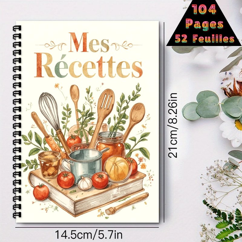 Cuaderno de Recetas Francés A5 - Meal Prep Book reseña y precio