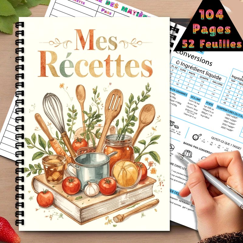 Cuaderno de Recetas Francés A5 - Meal Prep Book reseña y precio