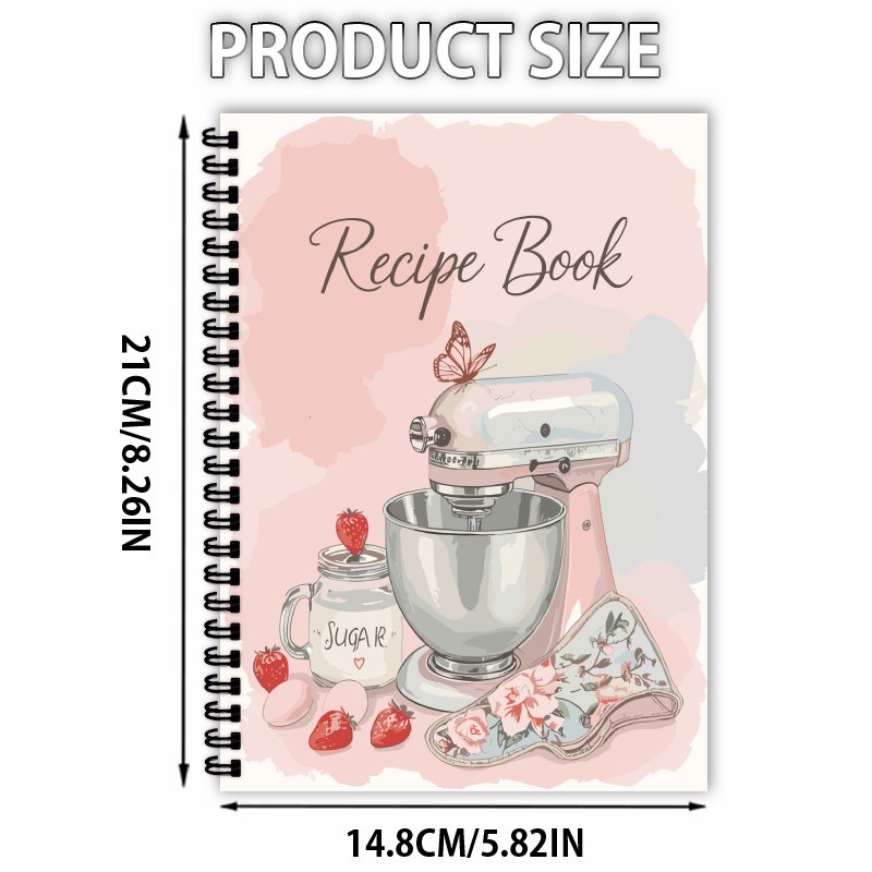 Cuaderno Espiral para Recetas, - Meal Prep Book reseña y precio