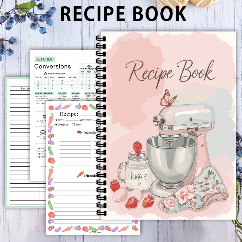Cuaderno Espiral para Recetas, - Meal Prep Book reseña y precio