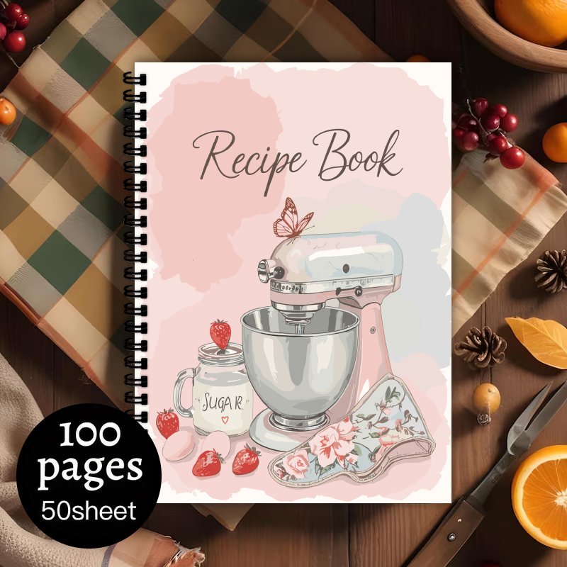 Cuaderno Espiral para Recetas, - Meal Prep Book reseña y precio