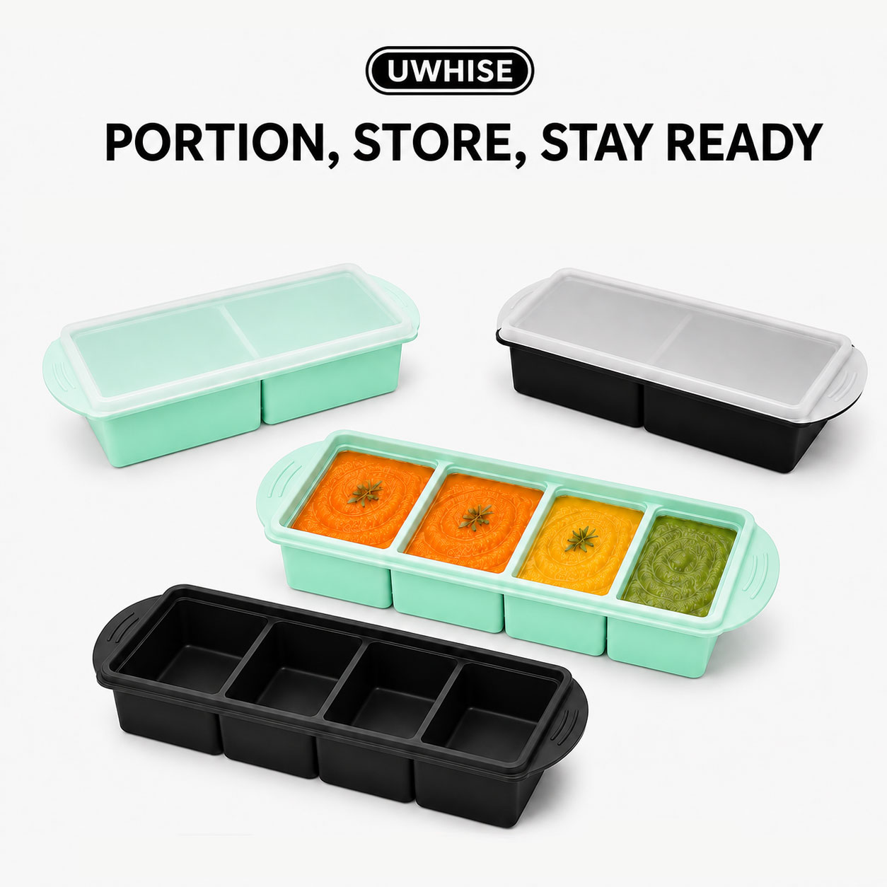 Uwhise Bandeja de Silicona par - Meal Prep Oatmeal reseña y precio