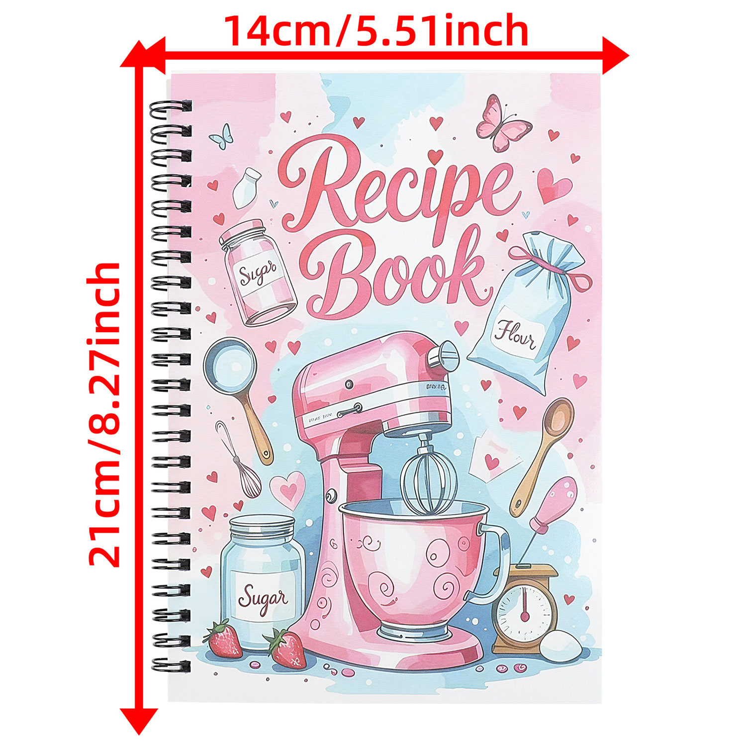 Cuaderno de recetas, 100 hojas - Meal Prep Book reseña y precio