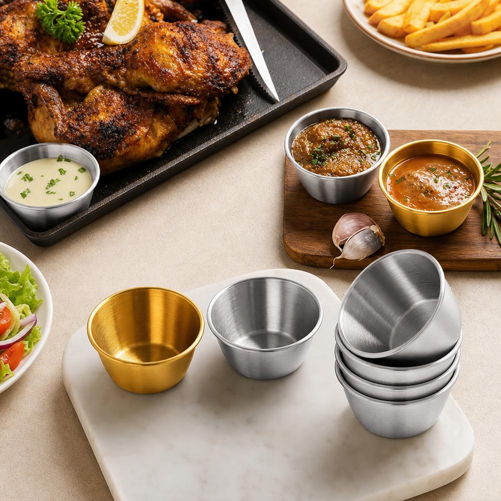 Tazas para salsa de acero inox - Sauce Dipping Cup reseña y precio