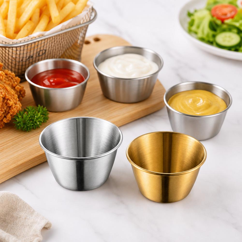 Tazas para salsa de acero inox - Sauce Dipping Cup reseña y precio