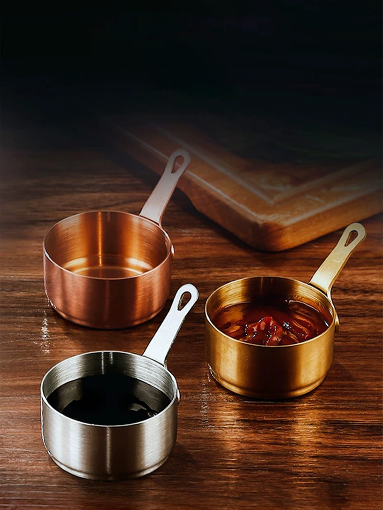Mini taza de salsa de acero in - Sauce Dipping Cup reseña y precio