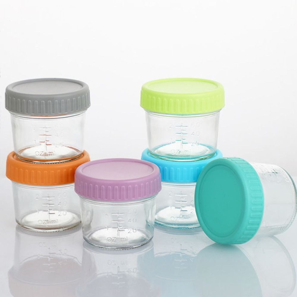 Juego de 6 Frascos de Vidrio p - Sauce Dipping Cup reseña y precio