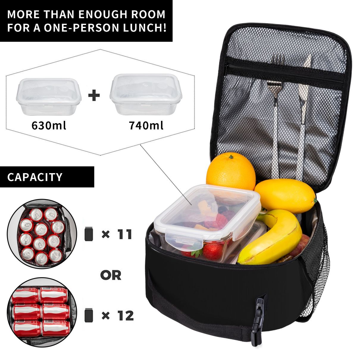 Bolsa de Almuerzo Plegable de  - Meal Prep Japanese reseña y precio