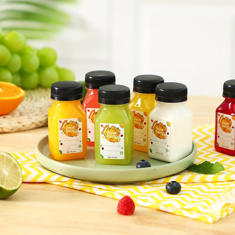 Botellas de jugo de plástico d - Meal Prep Juice Bottles reseña y precio