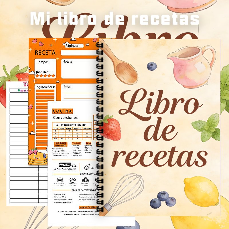 Libro de Recetas en Español en - Meal Prep Book reseña y precio