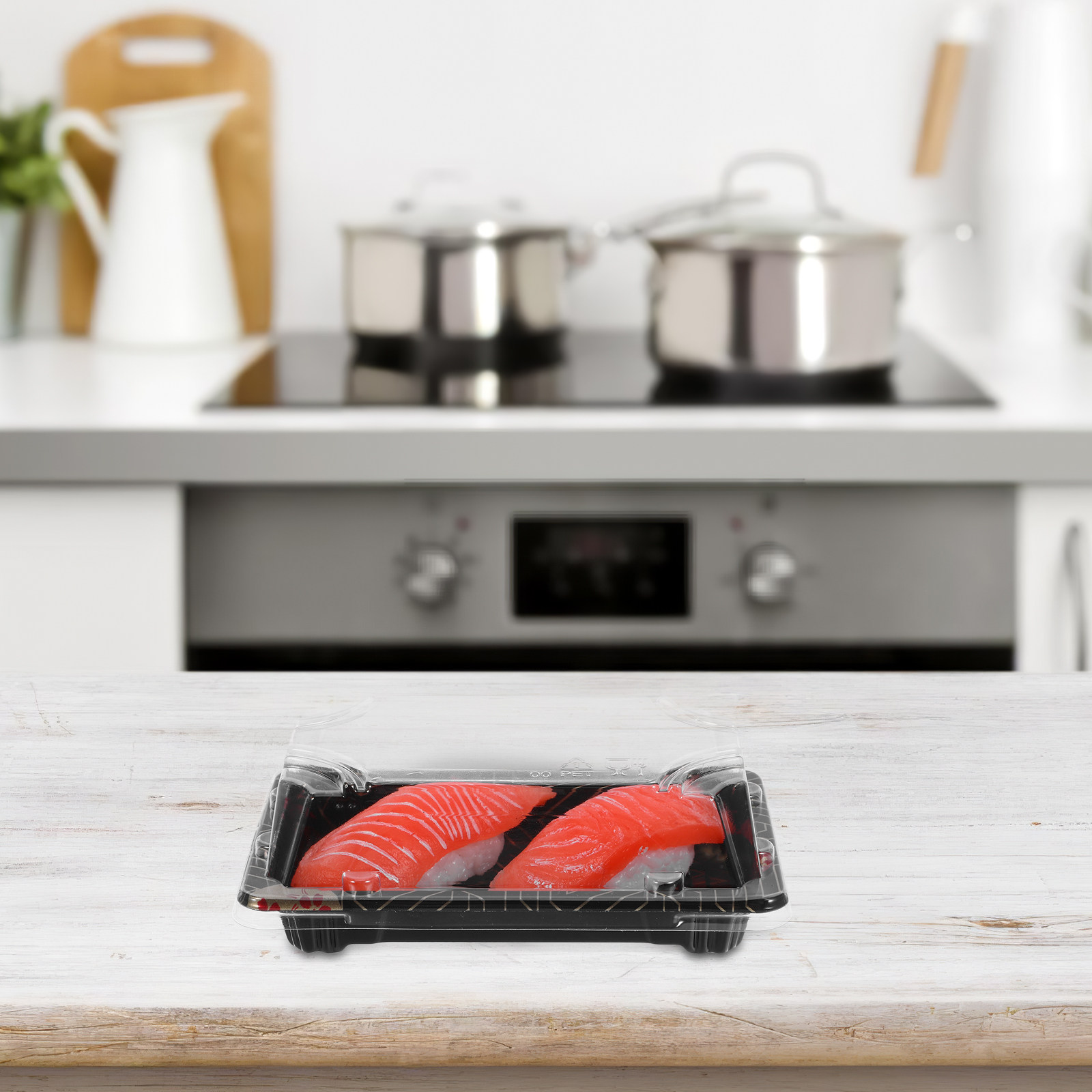 Contenedor de Sushi Estilo Jap - Meal Prep Japanese reseña y precio