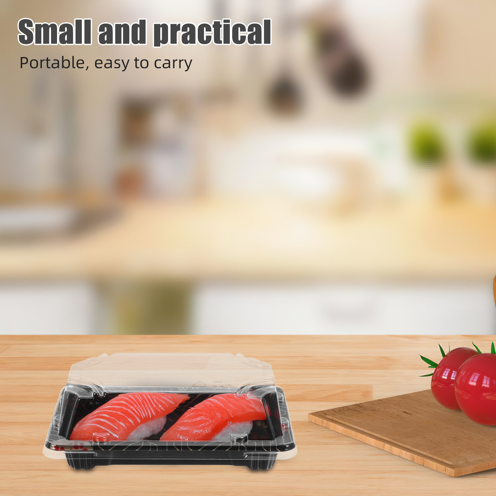 Contenedor de Sushi Estilo Jap - Meal Prep Japanese reseña y precio