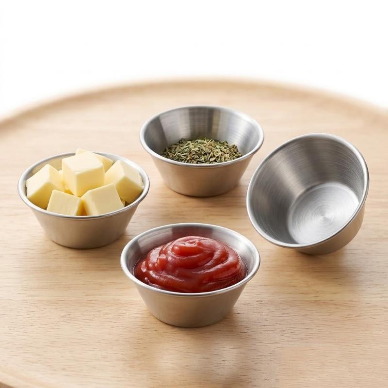 NUEVAS Tazas Redondas Pequeñas - Sauce Dipping Cup reseña y precio