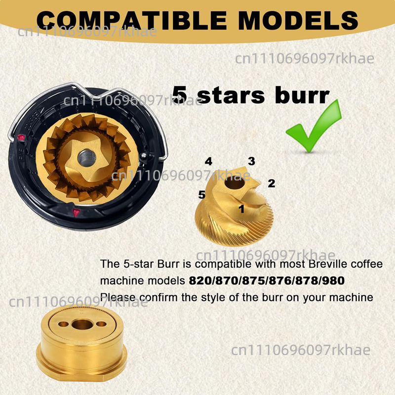 Repuesto de Muelas Cónicas par - Breville Espresso Barista Touch reseña y precio