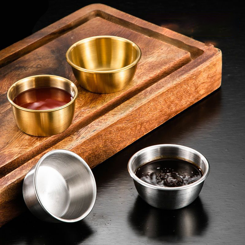 🛒 Plato Pequeño de Acero Inoxi - Sauce Dipping Cup reseña y precio