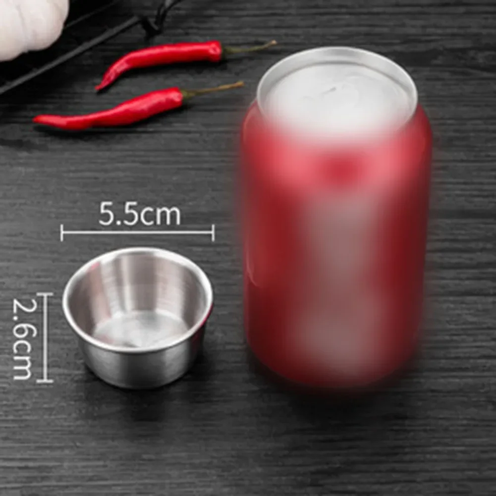 Recipientes de Acero Inoxidabl - Sauce Dipping Cup reseña y precio