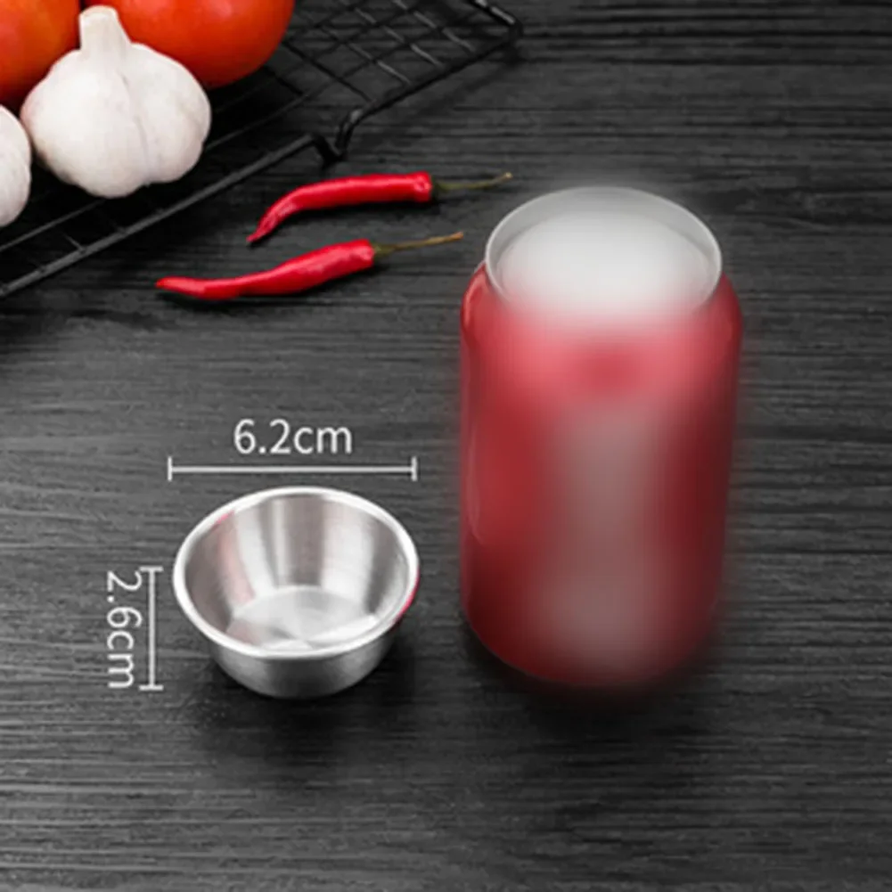 Recipientes de Acero Inoxidabl - Sauce Dipping Cup reseña y precio