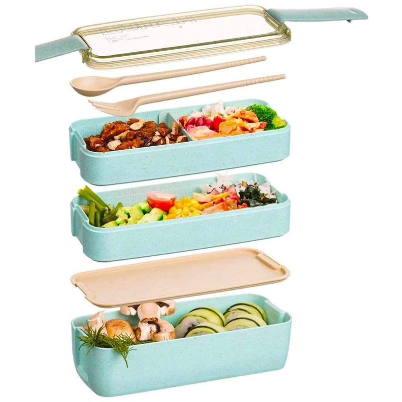 ¡WSFS! Fiambrera japonesa Bent - Meal Prep Japanese reseña y precio