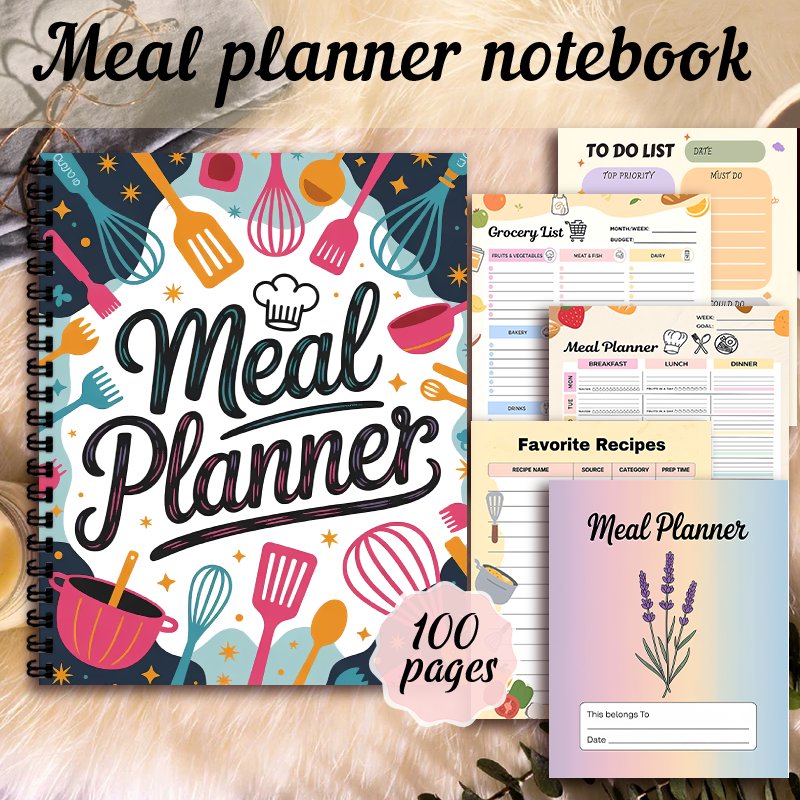 Cuaderno Planificador de Comid - Meal Prep Book reseña y precio