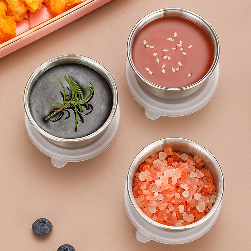 Recipiente portátil de acero i - Sauce Dipping Cup reseña y precio